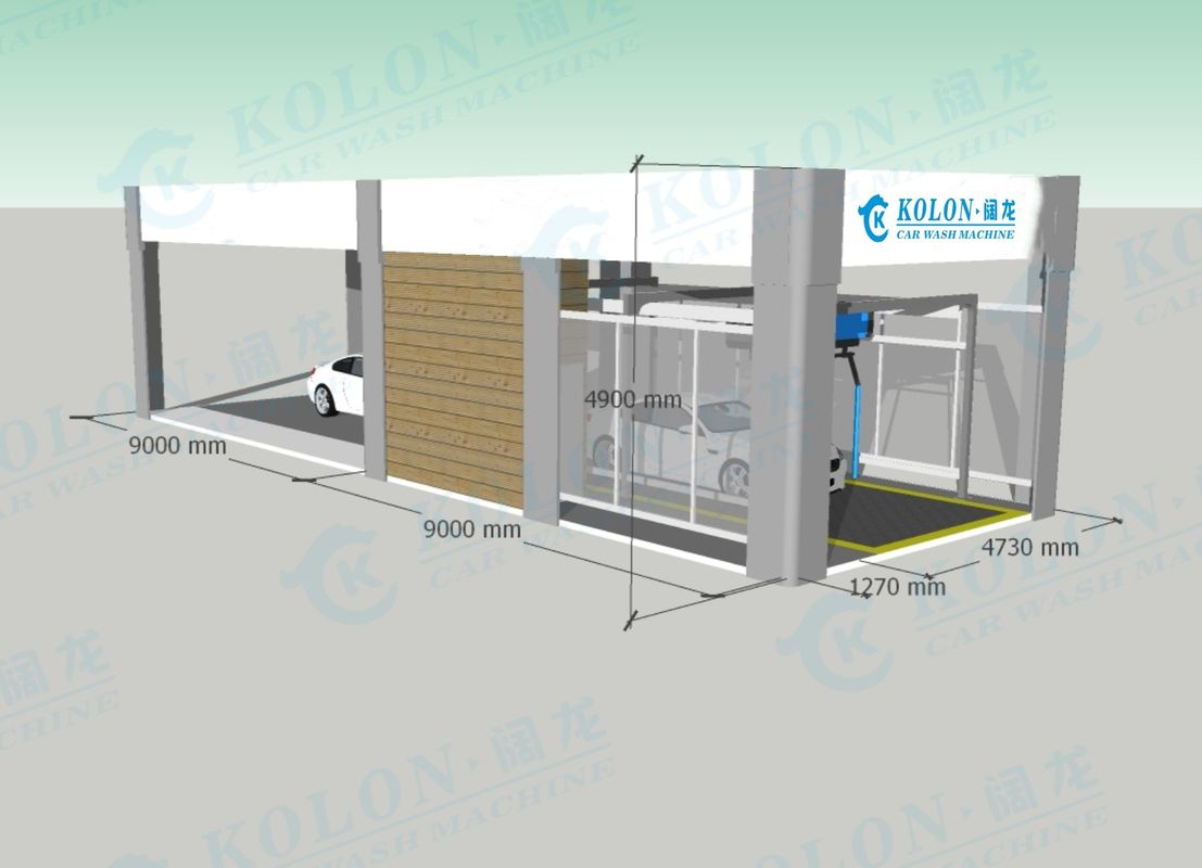 KOLON 380V 24.5kW Máy rửa xe không chạm với chức năng rửa áp suất cao