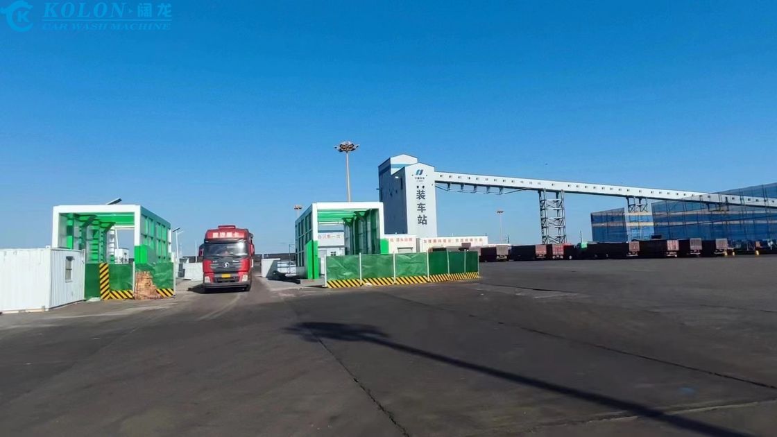 Máy giặt xe buýt điện với thời gian giặt 3-5 phút / xe Không giới hạn thời gian giặt tối đa