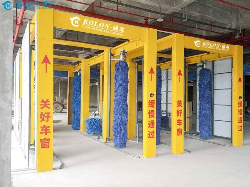KOLON Áp suất nước 0,3-0,5MPa Máy làm sạch xe buýt tự động để làm sạch nhanh chóng và hiệu quả