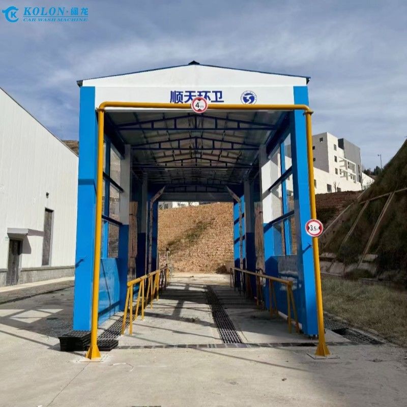 Máy giặt và sáp xe buýt linh hoạt cho các loại xe khác nhau
